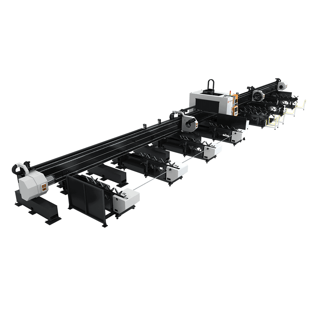 Four-chuck Tube Laser Cutting Machine