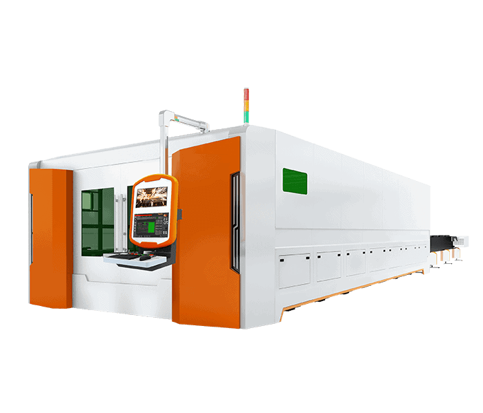 High Power Large Format Double Worktable Laser Cutting Machine