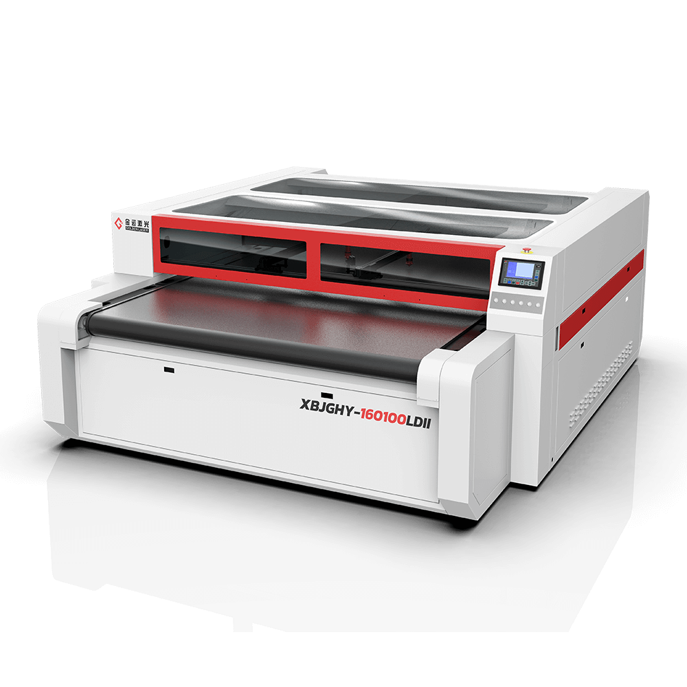 Independent Dual Heads Laser Cutting Machine XBJGHY160100LDII