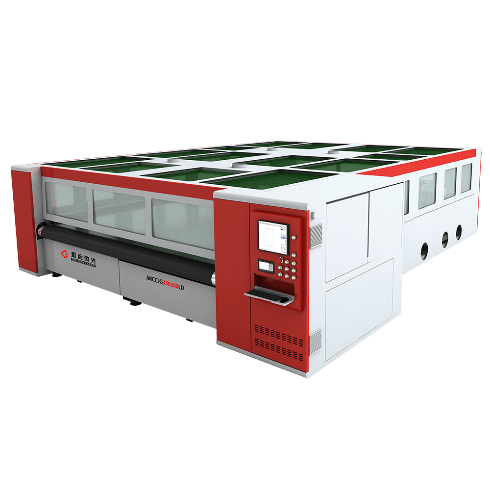 Large Format CO2 Flatbed Laser Cutting Machine for Filter Cloth JMCCJG350500LD