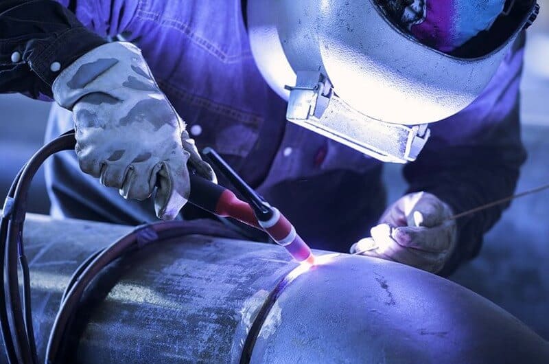 TIG welding process