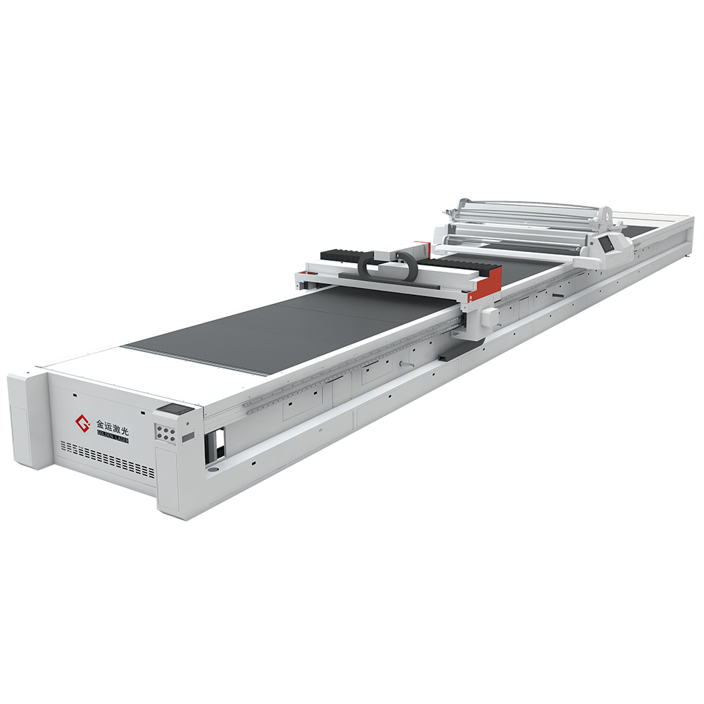 Ultra-long Table Size CO2 Flatbed Laser Cutting Machine JYCCJG1601000FW