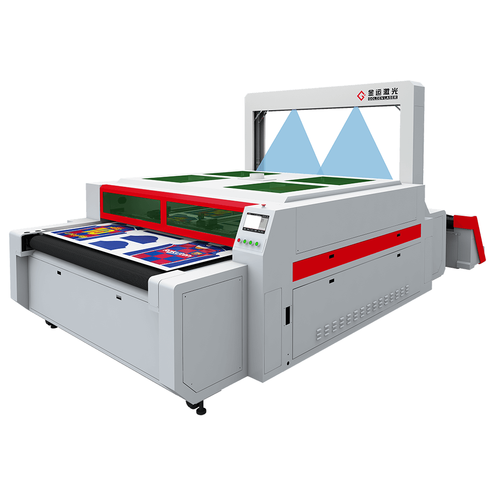 Vision Scanning Laser Cutting Machine for Sublimation Fabric