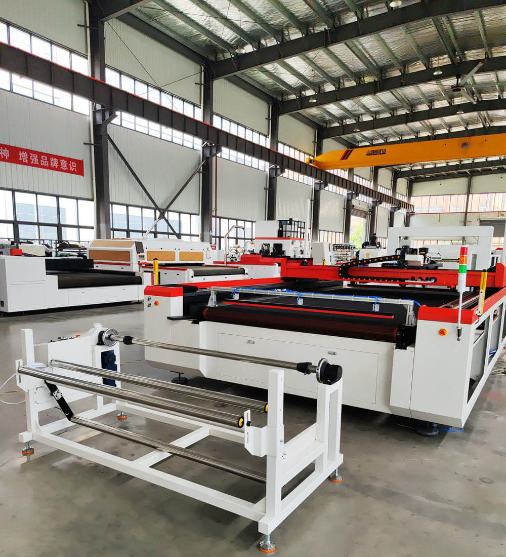 co2 flatbed laser cutting machine goldenlaser