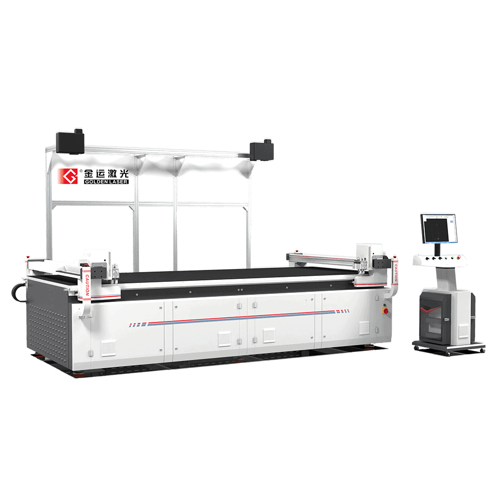 dual-head oscillating knife cutting machine