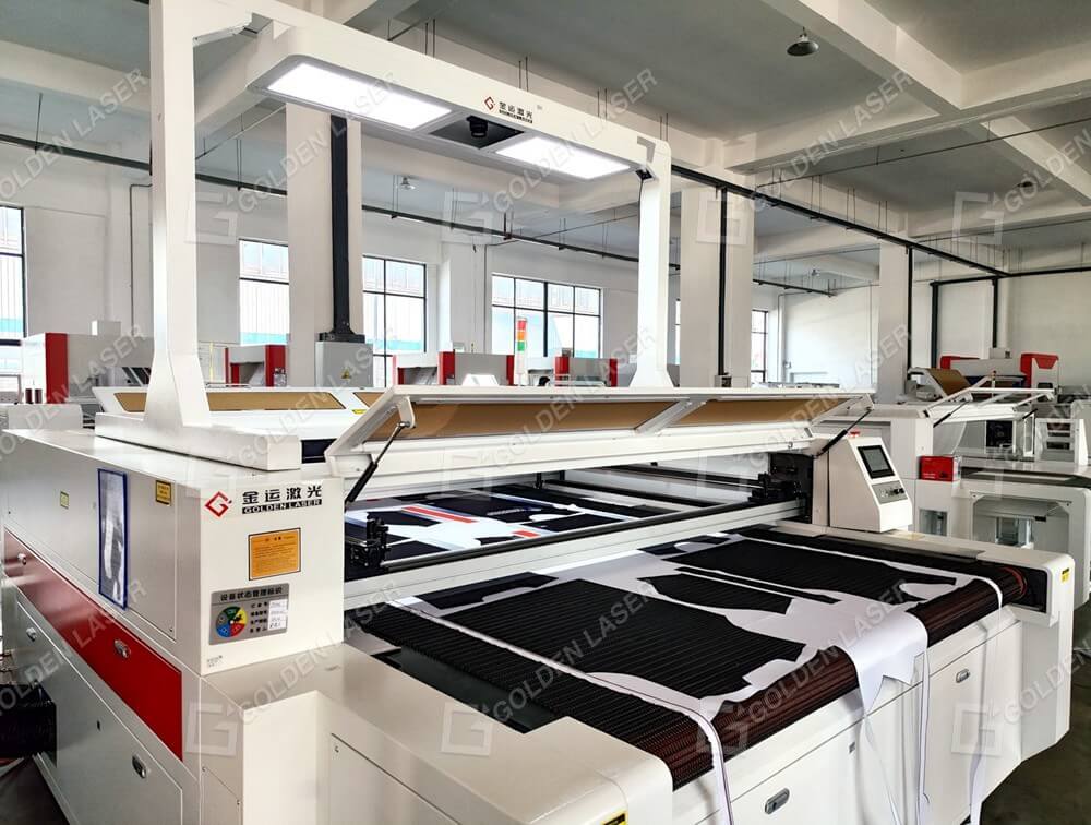 dual head smart vision laser cutting machine