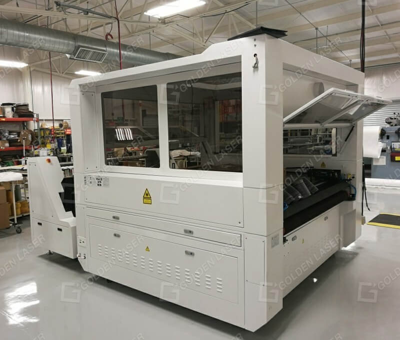 full enclosure smart vision laser cutter