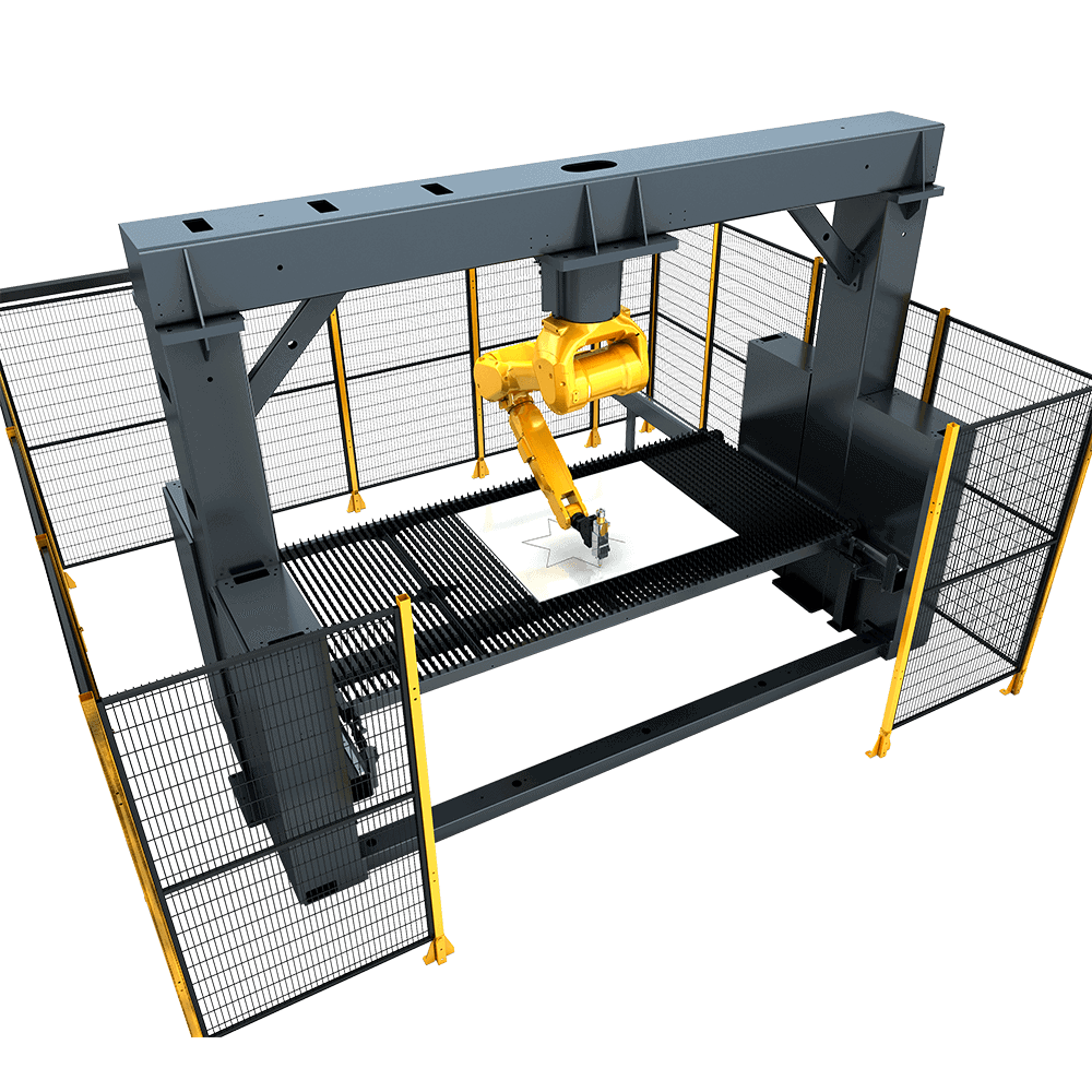 gantry robotic laser cutting machine for sheet