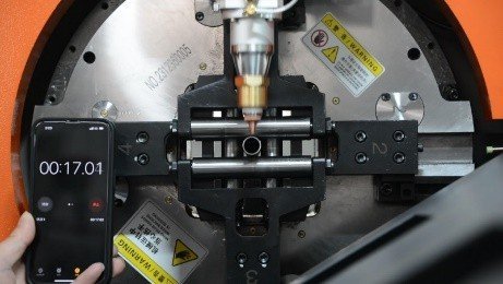 high-efficiency tiny tube laser cutting
