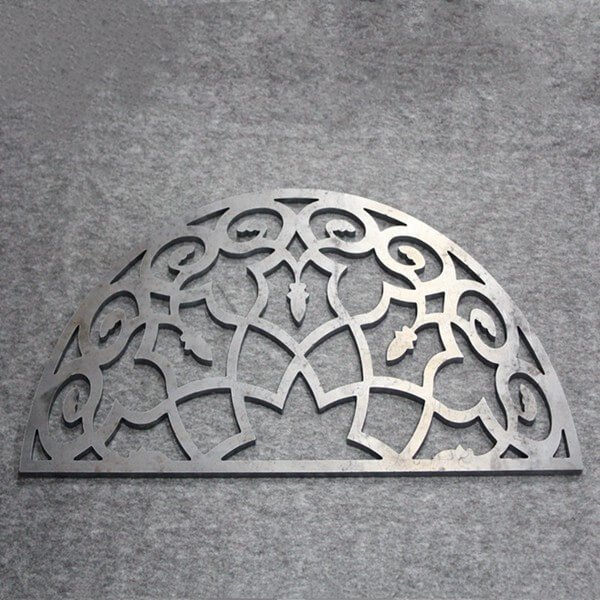 laser cutting metal sheet