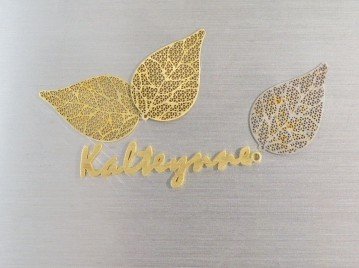 precision laser cutting metal crafts sample