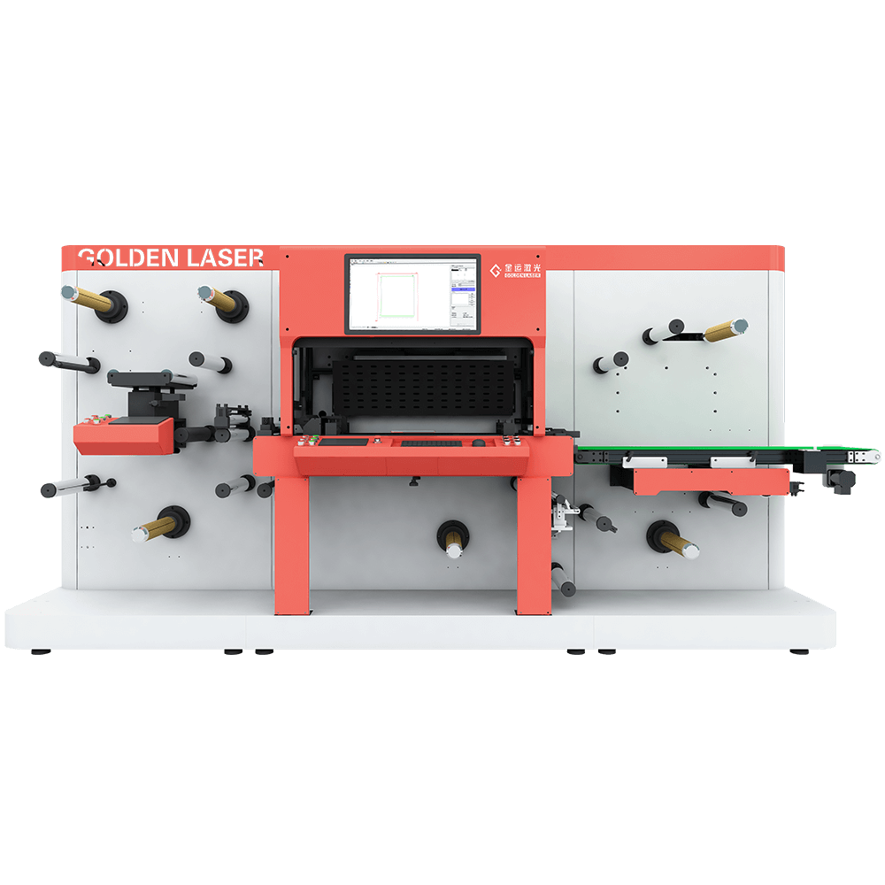 roll-to-part laser die cutting machine