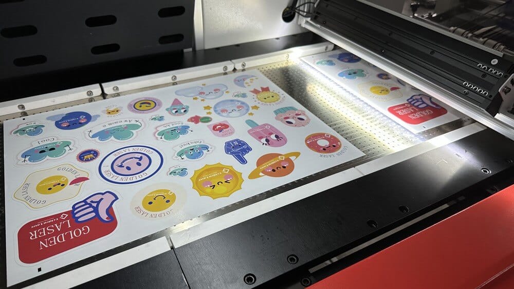 sheet fed laser cutter for labels